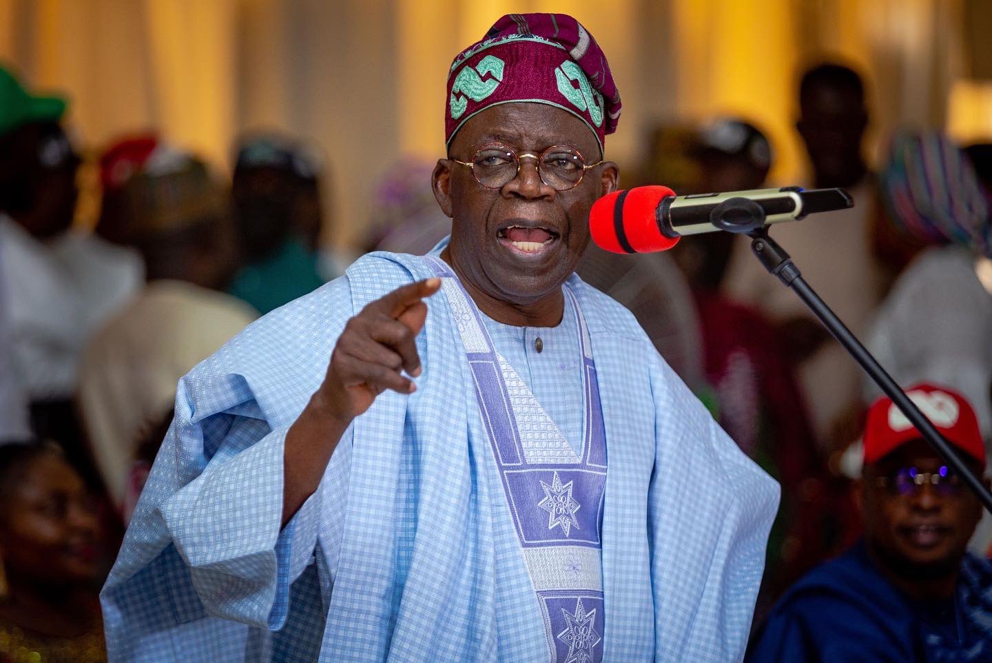 Shame on those who bought coffins for APC – Bola Tinubu attacks PDP