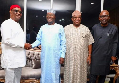 Wike, PDP leaders meet Atiku