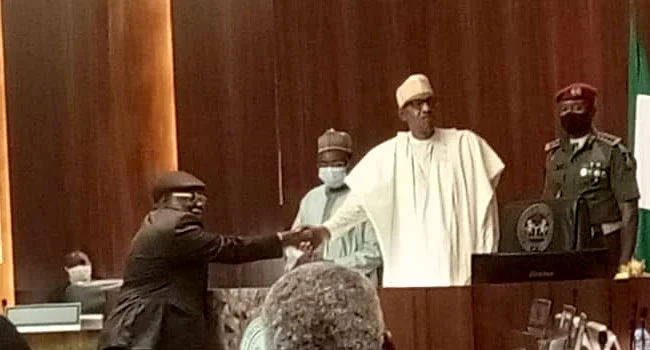 Buhari swears in Ariwoola as acting Chief Justice of Nigeria