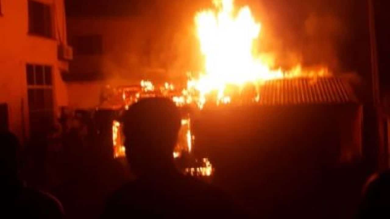 Late night fire kills 20 persons, mother, child in Kano