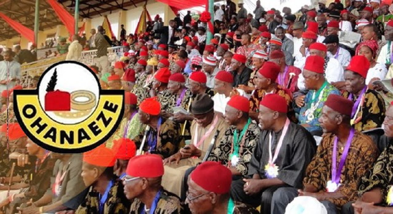 Bury your head in shame – Ohanaeze to Buhari Govt