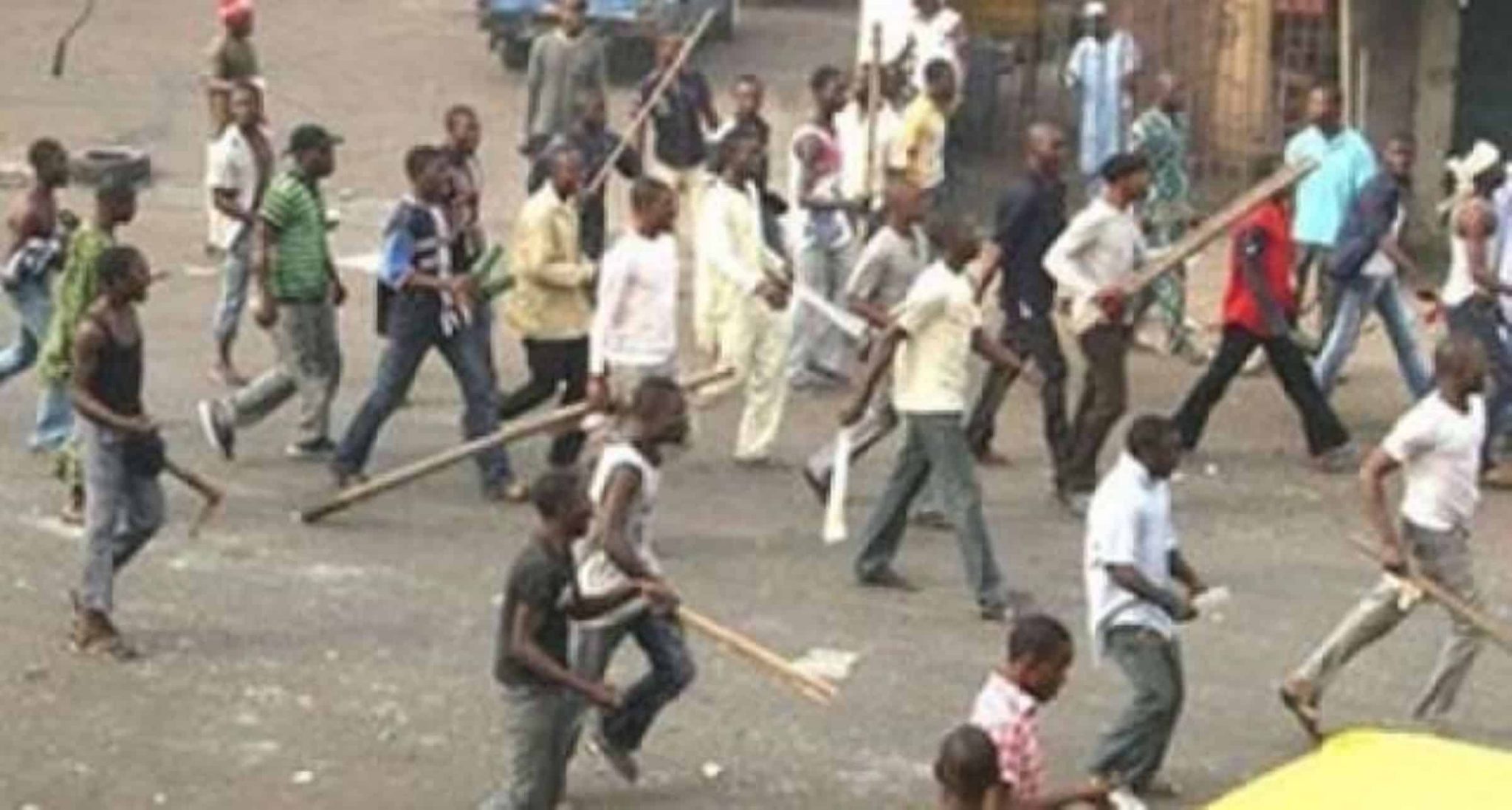 Thugs invade Catholic church, cart away PVC reg machines in lagos