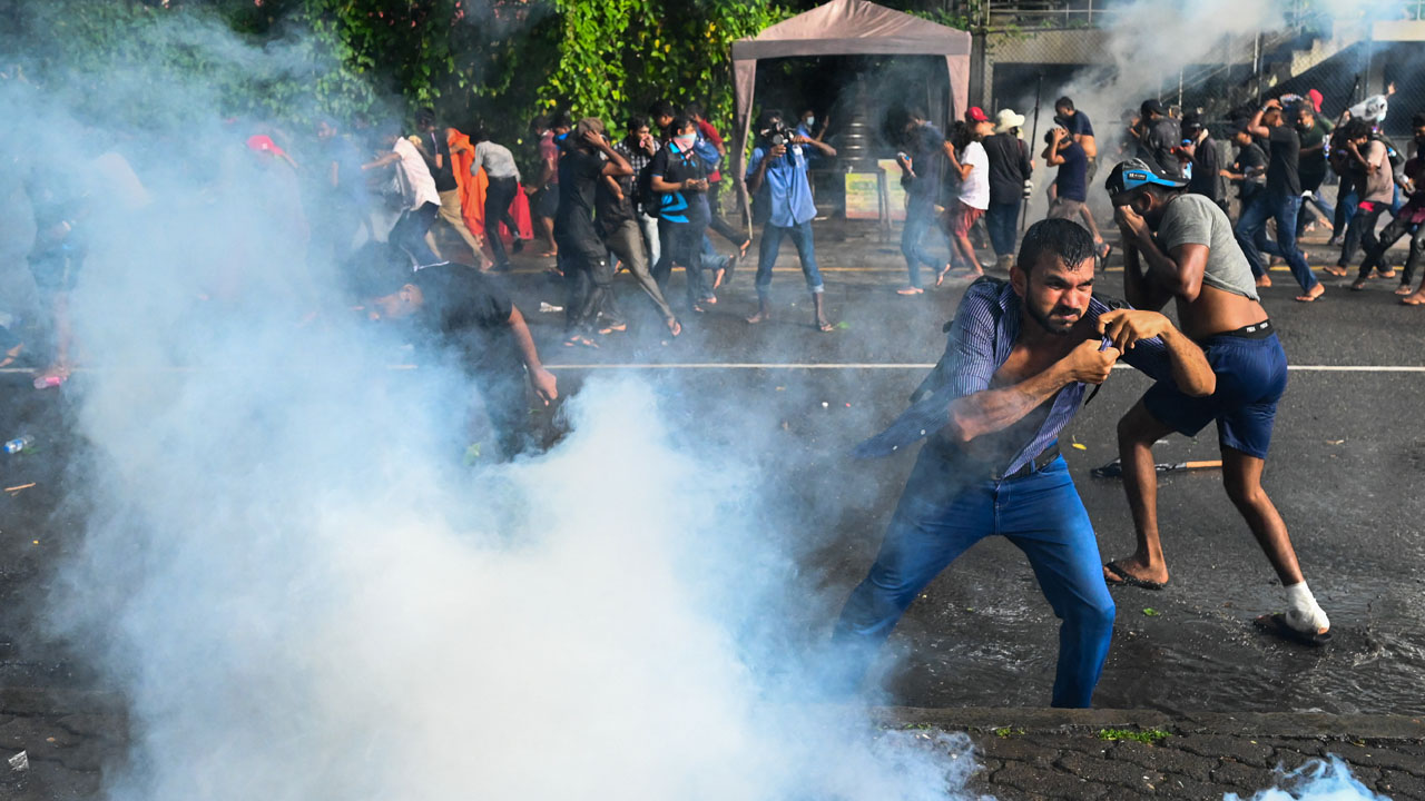 Sri Lanka president flees as protesters storm his home to demand his resignation