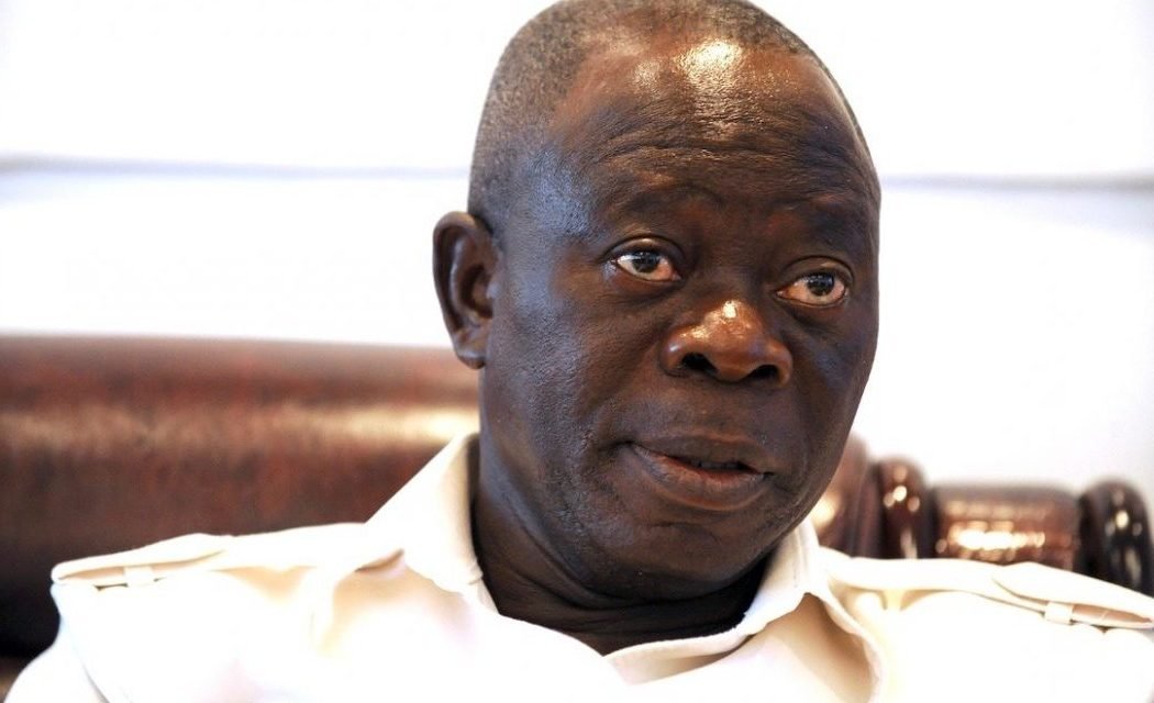 Tinubu’s opponents should have voted a Christian win APC ticket – Oshiomhole