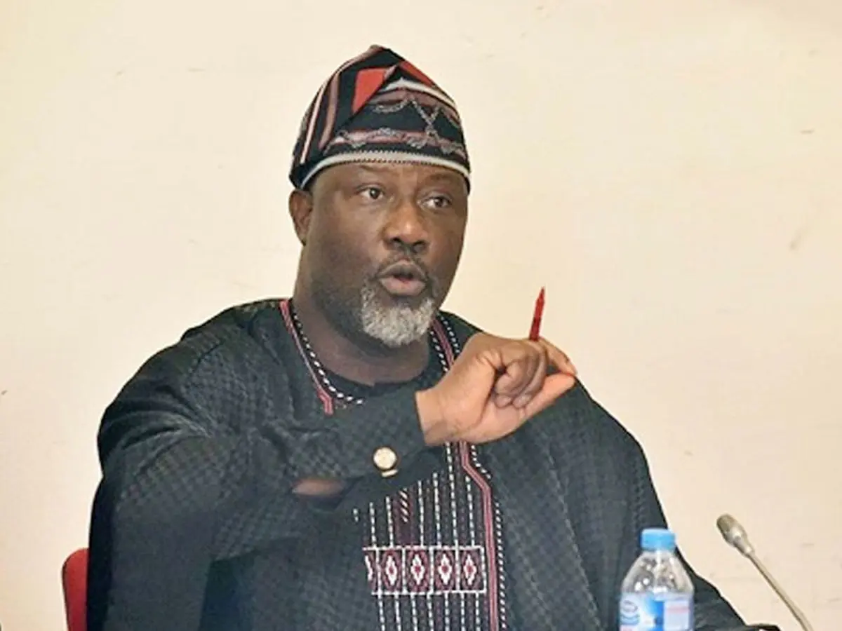 Atiku won’t allow you pull down PDP – Dino Melaye tells Wike