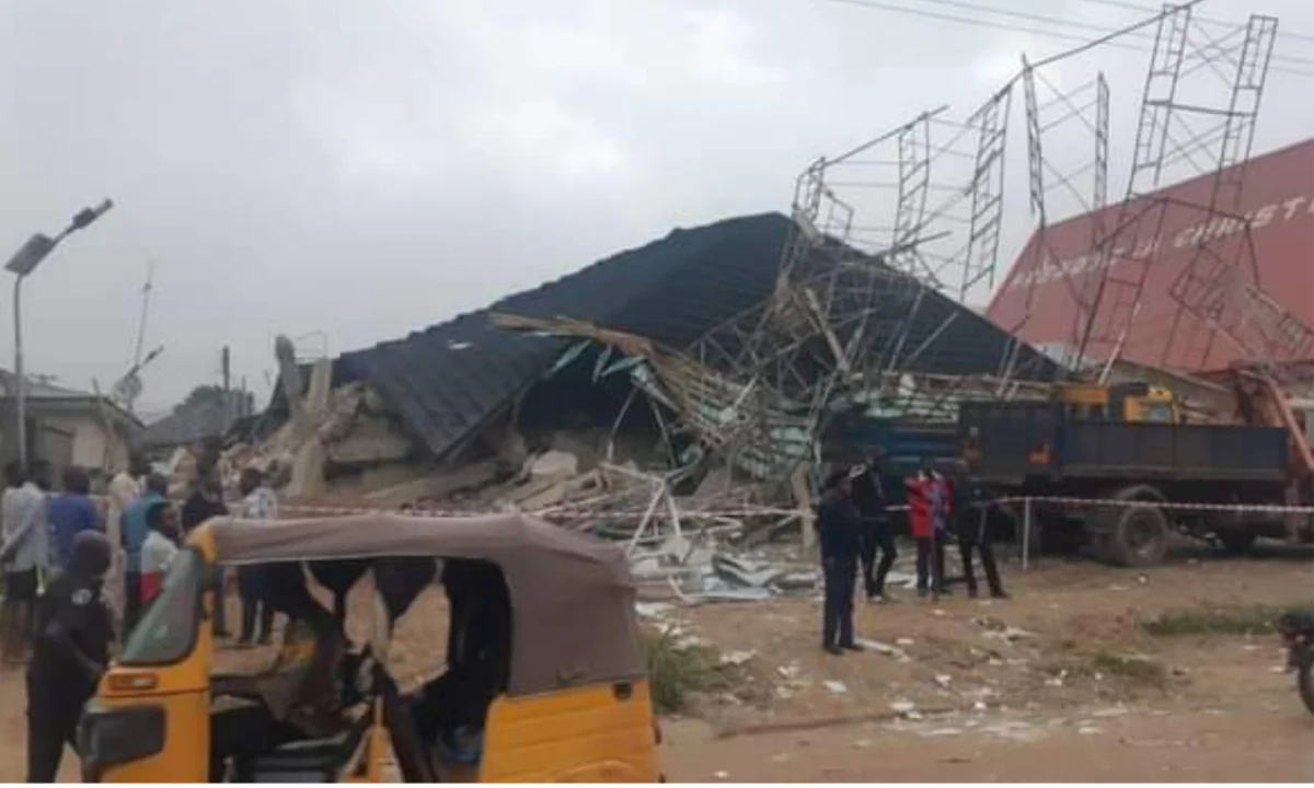 Scores trapped as building collapses in Abuja