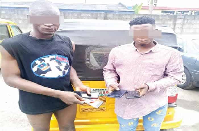 Police arrest ‘one-chance’ gang in Lagos