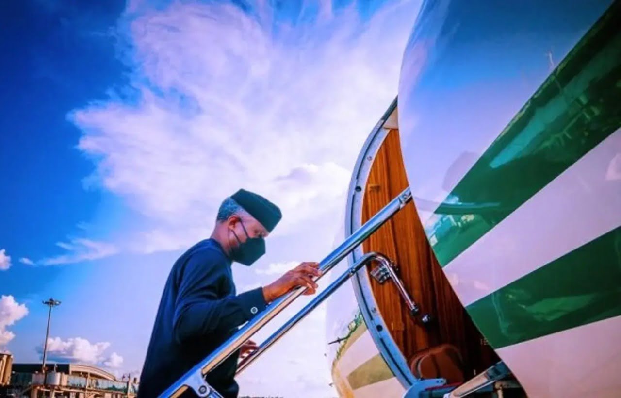 Osinbajo jets out of Nigeria