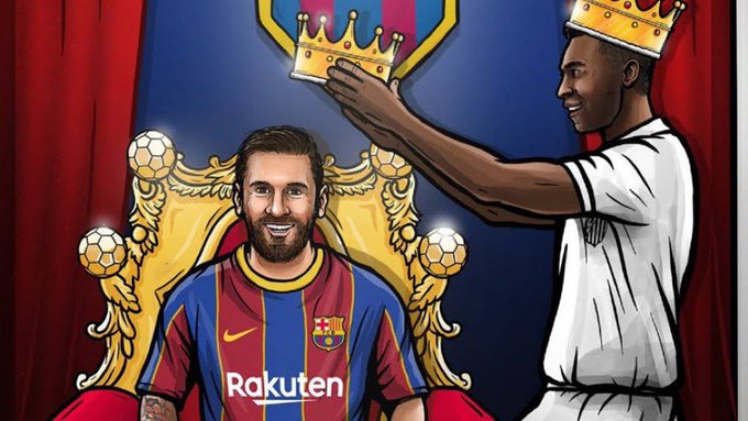 Messi Surpassed Pele To Become The Player With The Most Goal Contribution