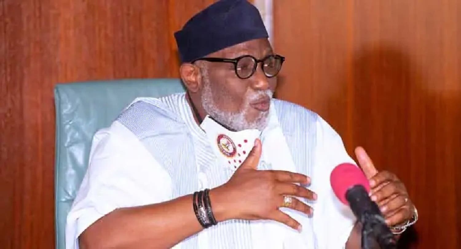 FG should allow Amotekun carry sophisticated weapons – Akeredolu