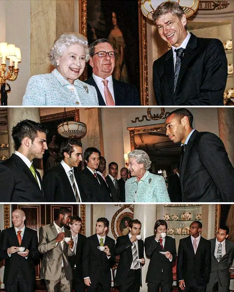 The only football team ever invited into Buckingham palace