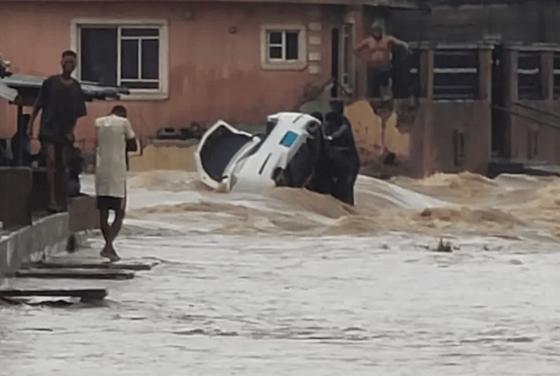 Flood Sweeps Away Two Sleeping Residents In Anambra