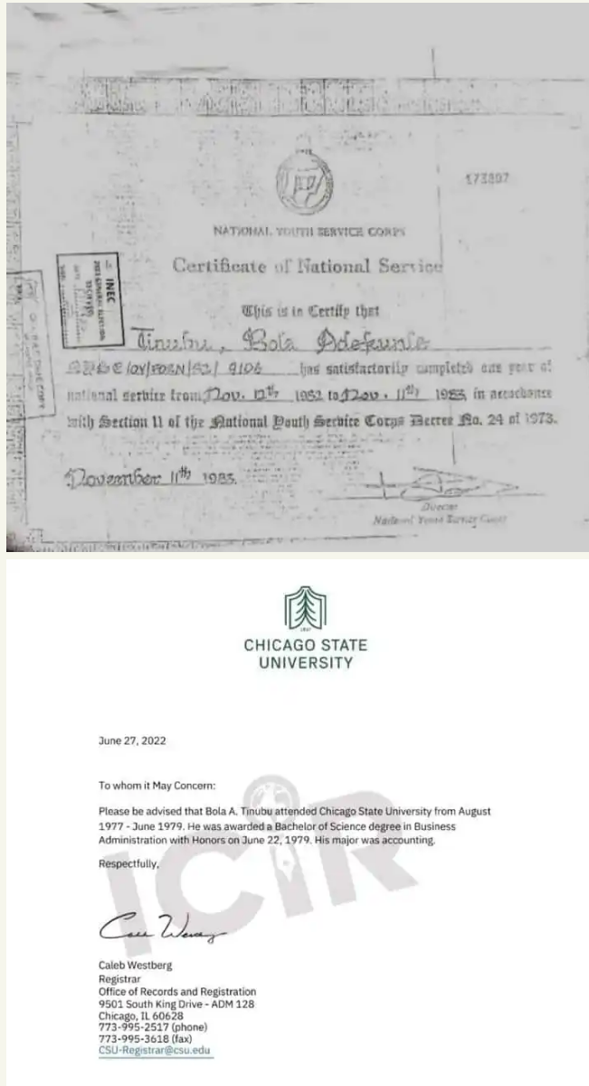 Tinubu’s Certificates Emerges As Nigerians Point To Discrepancies In Obi’s Own