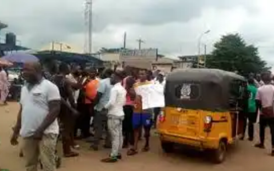 Tricycle Operators Protest Monthly Payment Of N15,000 Tax By Anambra Government