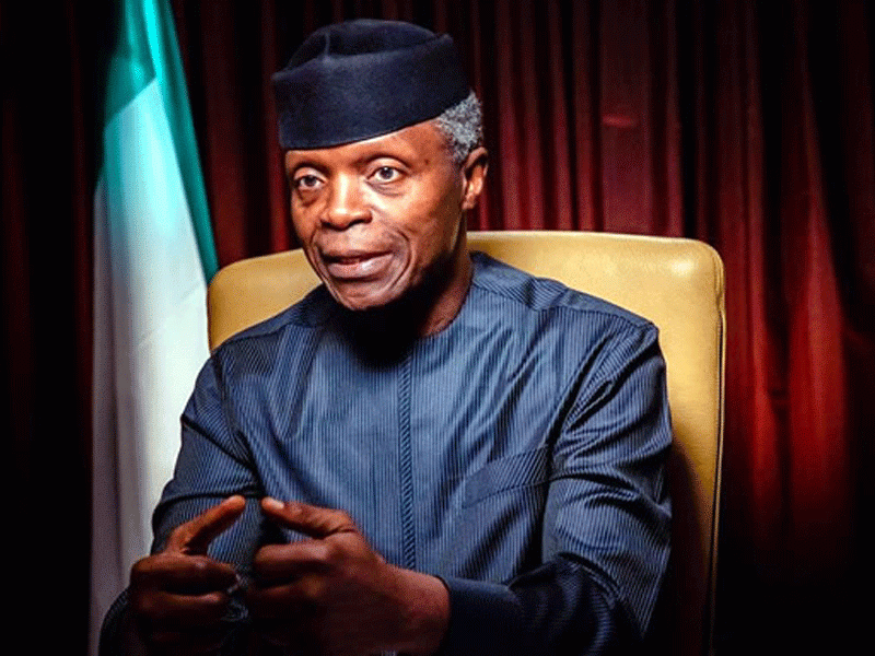 Osinbajo: Use of Gas as Transition Fuel Will Help Nation’s Development Goals