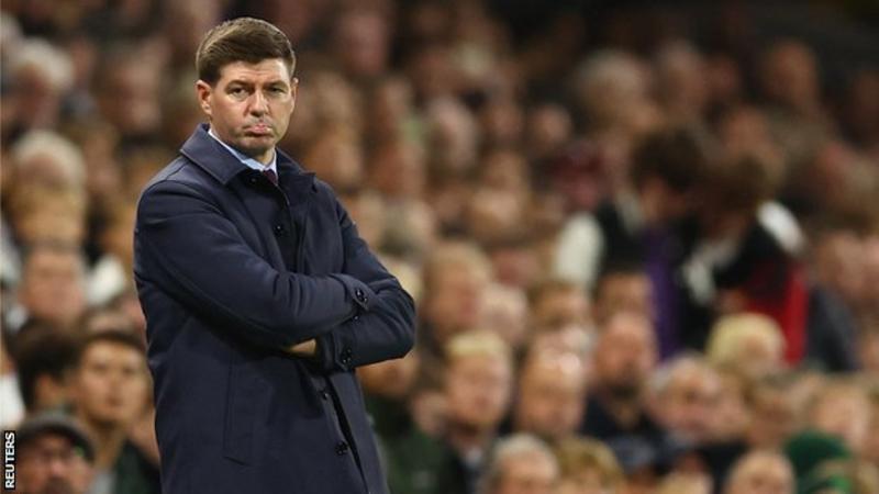 Aston villa sacks Steven Gerrard after Fulham defeat