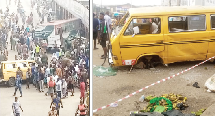 Tears as BRT vehicle kills trader, apprentice, labourer