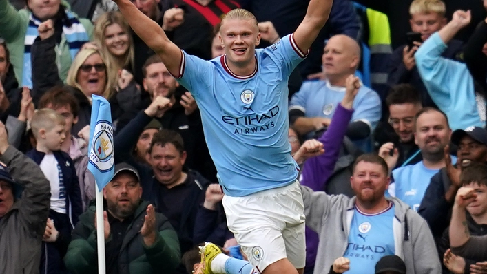 Manchester City 3-1 Brighton: Erling Haaland and Manchester City returned to form