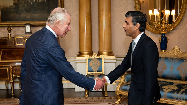 Rishi Sunak, New British prime minister meets King Charles at Buckingham Palace