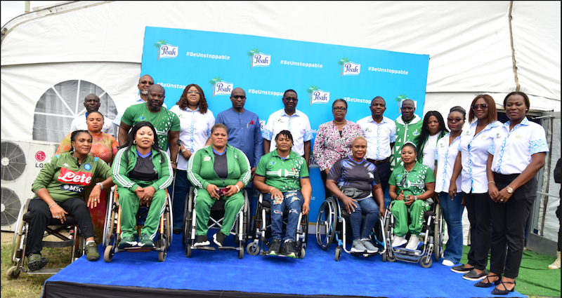 Peak Milk Celebrates Nigerian Para Powerlifting Team