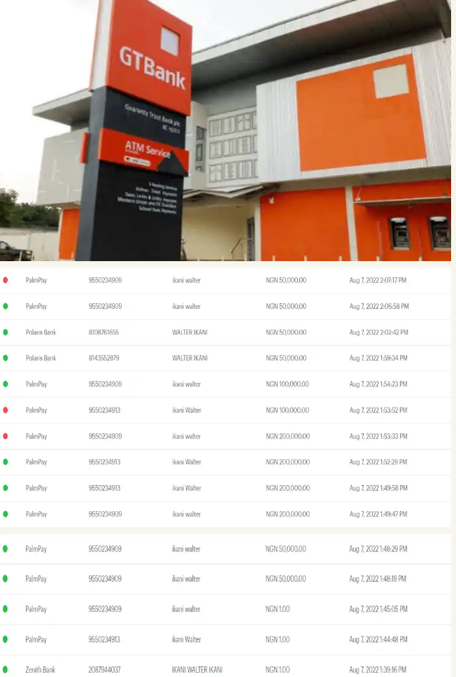 N1.6 Million ‘Vanishes’ From Health Worker’s GTBank Account