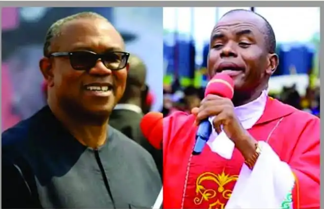 Mbaka Denies Prophesying Against Peter Obi, Heads To Monastery