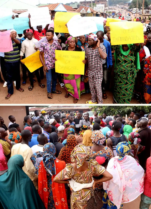 Kogi youths protest against Dangote’s ownership of State Cement Factory