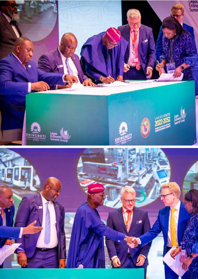 Sanwo-Olu Signs Mou With Siemens And GIZ To Set Up Energy Training Center