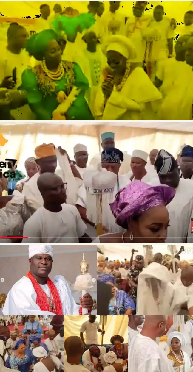 Ooni Of Ife Oba Ogunwusi Finally Marries Fourth Wife, Set To Marry 5th