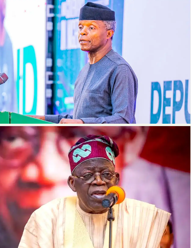 2023: Osinbajo Support Movement Rejects Tinubu’s Comment On Forgiveness