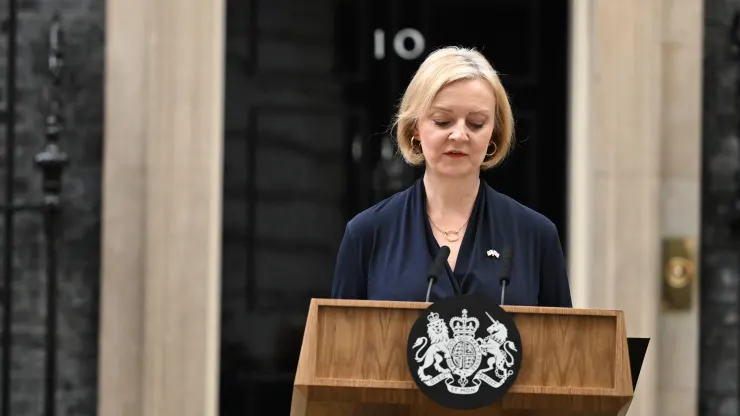 UK Prime Minister Liz Truss resigns