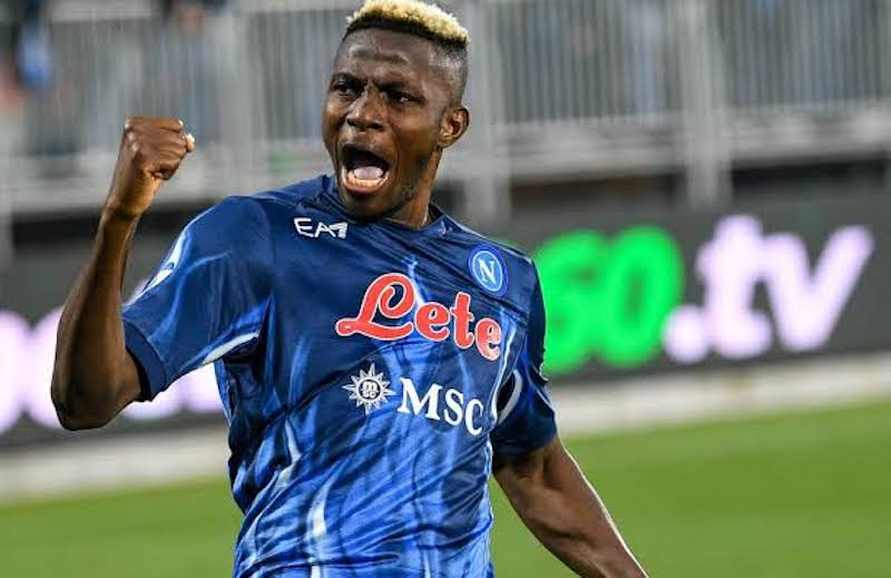 Serie A: Osimhen equals George Weah’s record for highest African goalscorer