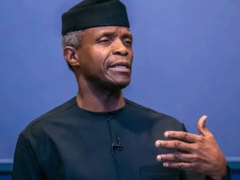 Nigeria’ll Be Great if emphasis is placed on Production–Osinbajo