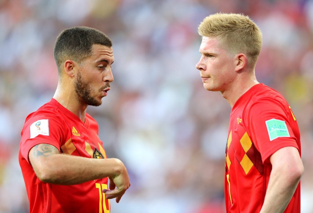 De Bruyne and Hazard clash in dressing room  after Morocco defeat