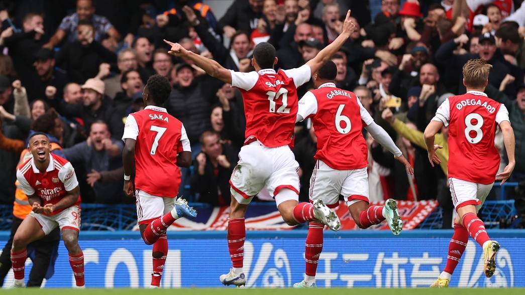 Chelsea 0-1 Arsenal: Gabriel’s Goal took Arsenal back to the top.