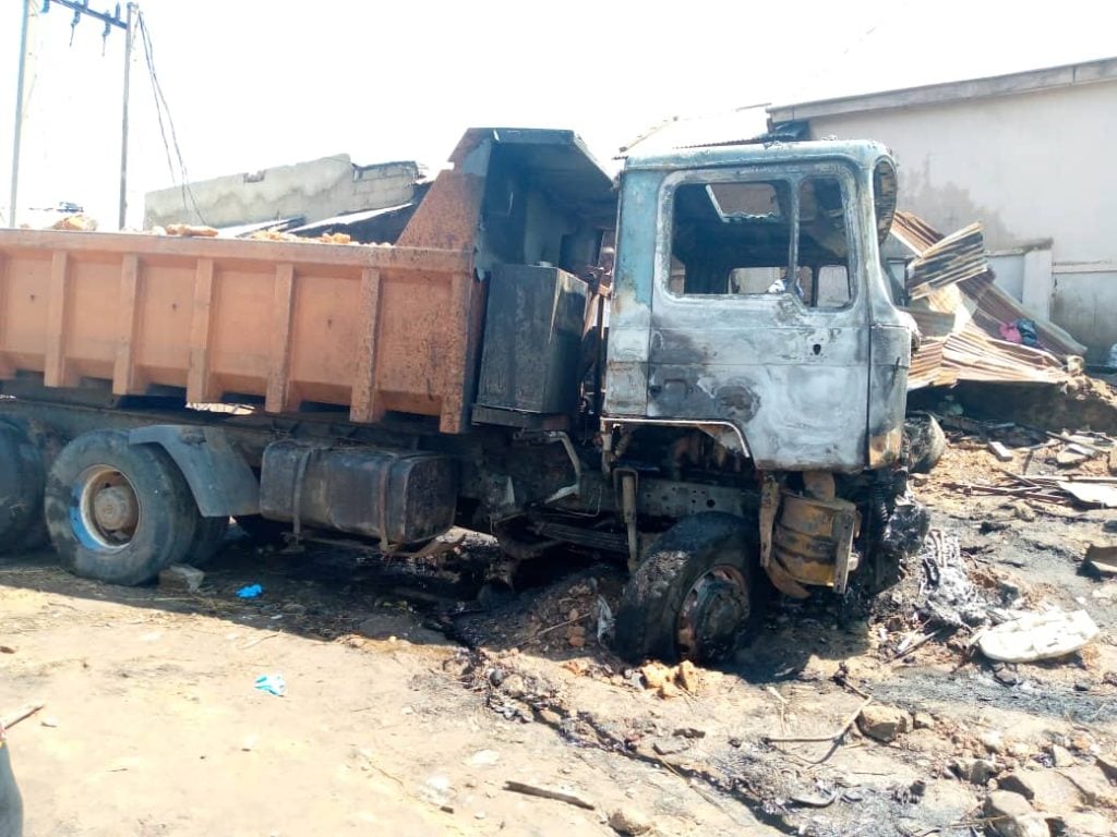 Truck accident Kills 9 roadside traders in Adamawa (pics)