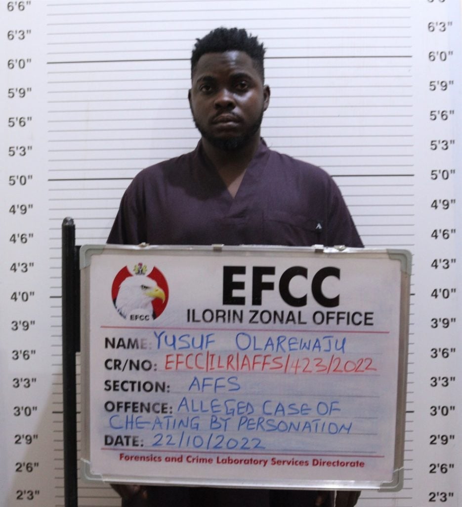 Yahoo boy Arrested in Ilorin for alleged N39.7m fraud