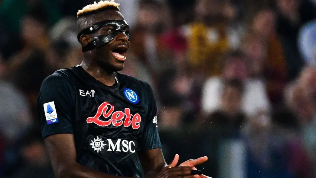 Napoli celebrates Osimhen as the highest scoring Nigerian in history of Serie A