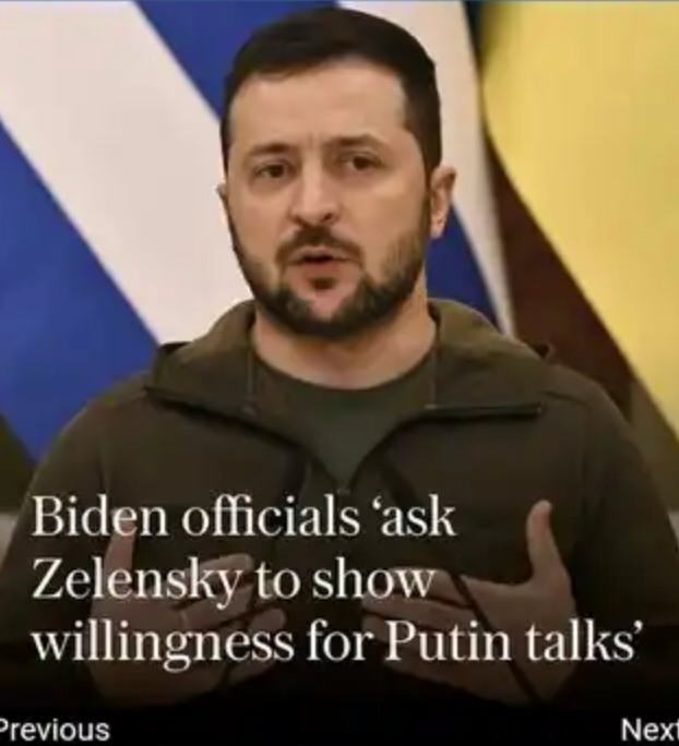 Ukraine War: Show Willingness For Talks With Putin’ – Biden Tells Zelensky