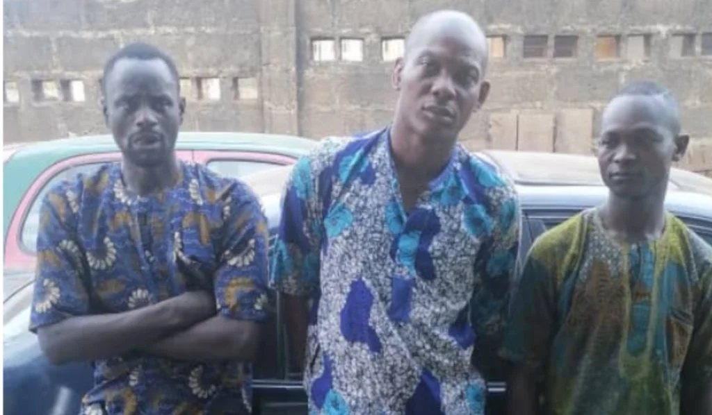 Three suspected car snatchers arrested in Ogun