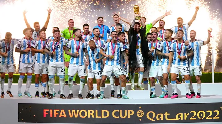 Argentina to pocket m for winning 2022 FIFA World Cup in Qatar