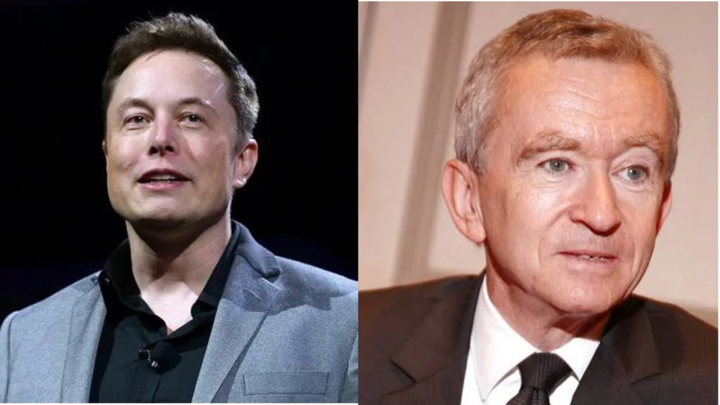 Elon Musk drops to second richest man in  world