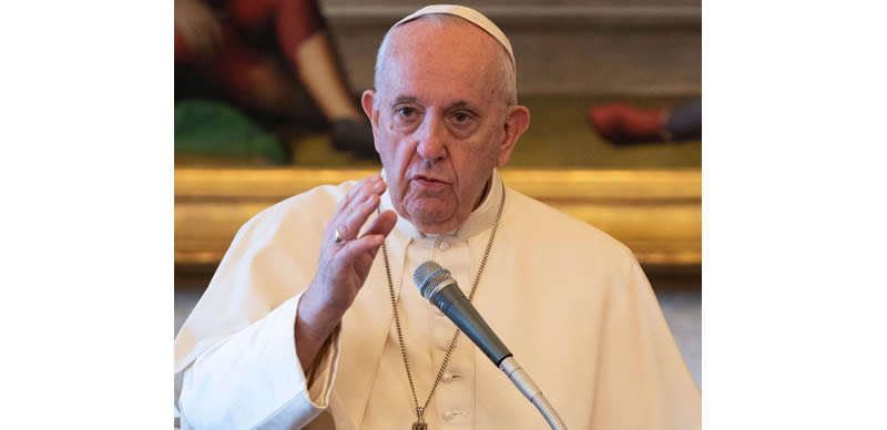 Christmas: Jesus was poor, don’t be power-hungry – Pope Francis