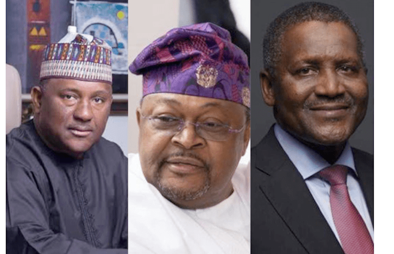 See the latest Ranking of Nigeria’s Richest Men