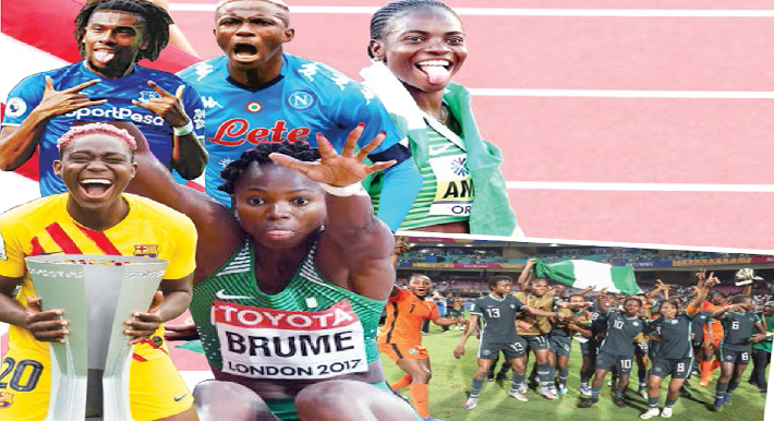 Top Nigerian athletes in 2022