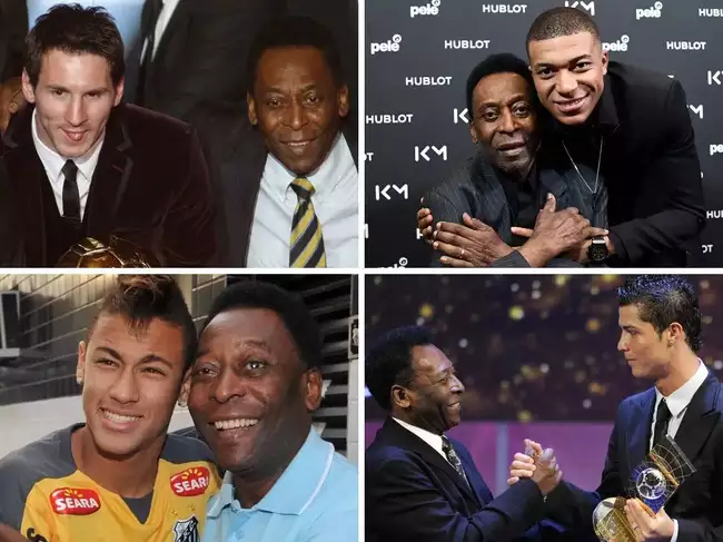 Messi, Ronaldo, Neymar & Mbappe pay tribute to Pele, the ‘king of football’: Who said what