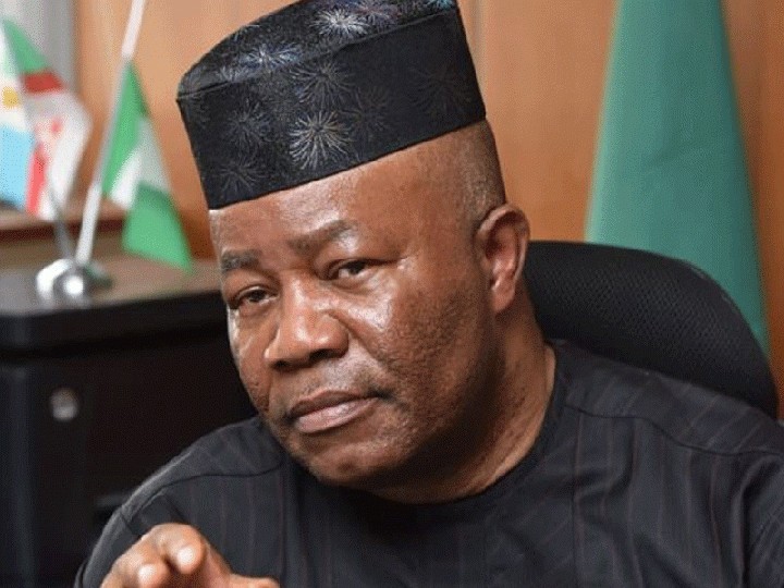 Akpabio allegedly slumps after birthday colloquium