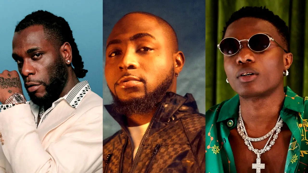 Burna Boy, Wizkid, Davido win big at AFRIMA