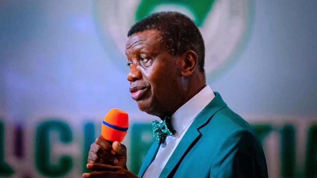 Nigeria’s money in wrong hands — Adeboye