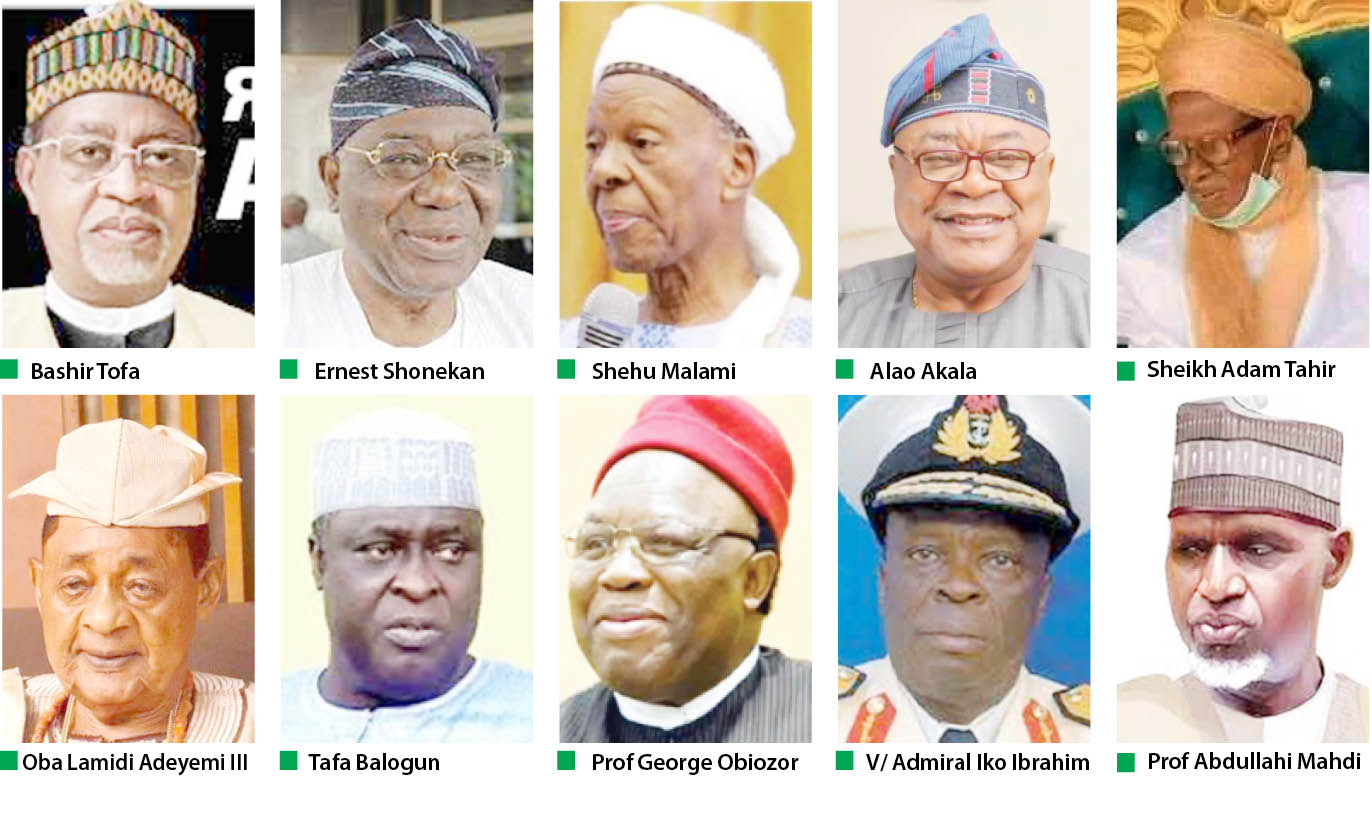 Prominent Nigerians who died in 2022